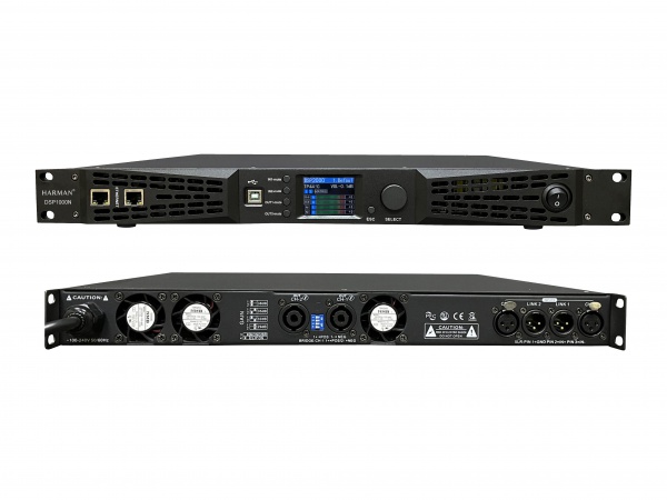 DSP数字功放（DANTE+AES67）1000W×2