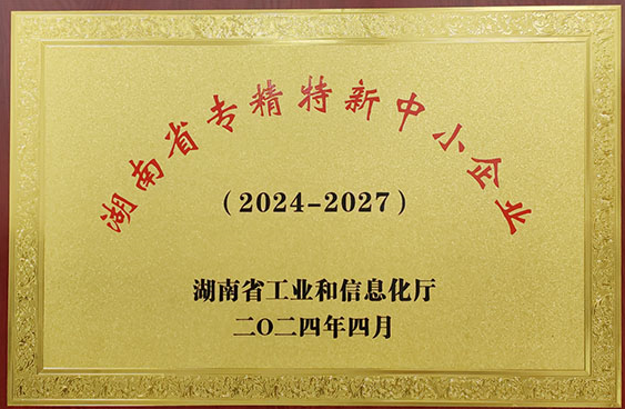 湖南省专精特新小巨人企业