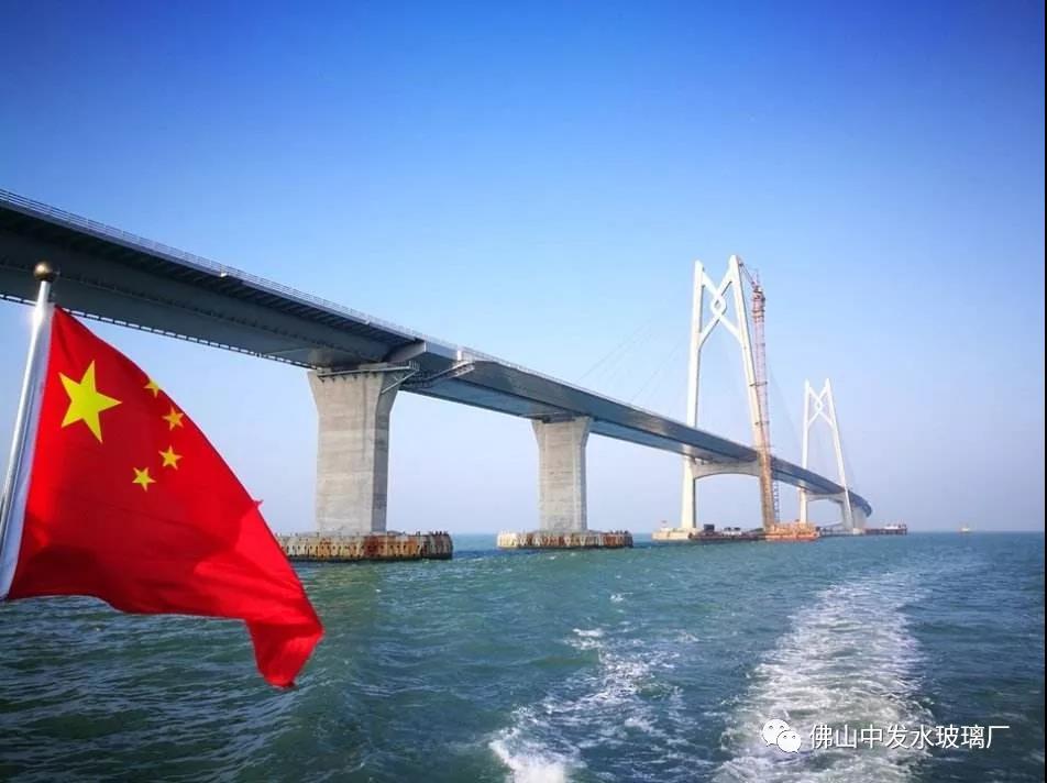The hong kong-zhuhai-macao bridge is open to traffic