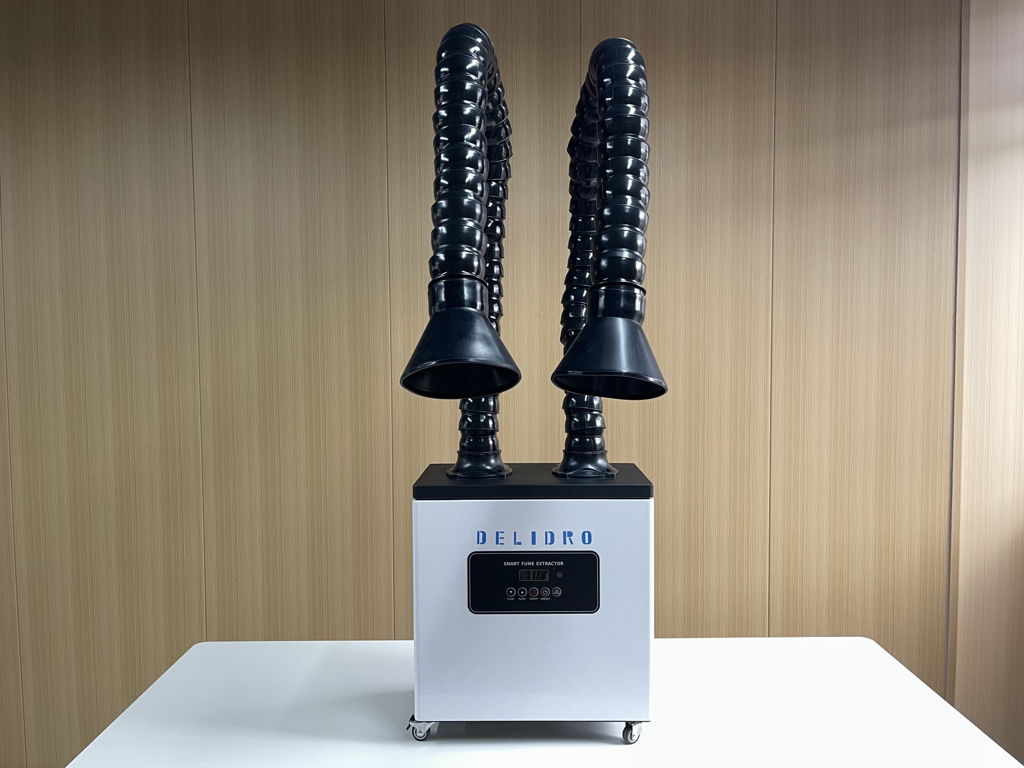 DL280 double duct display remote control fume absorber fume extractor purifier