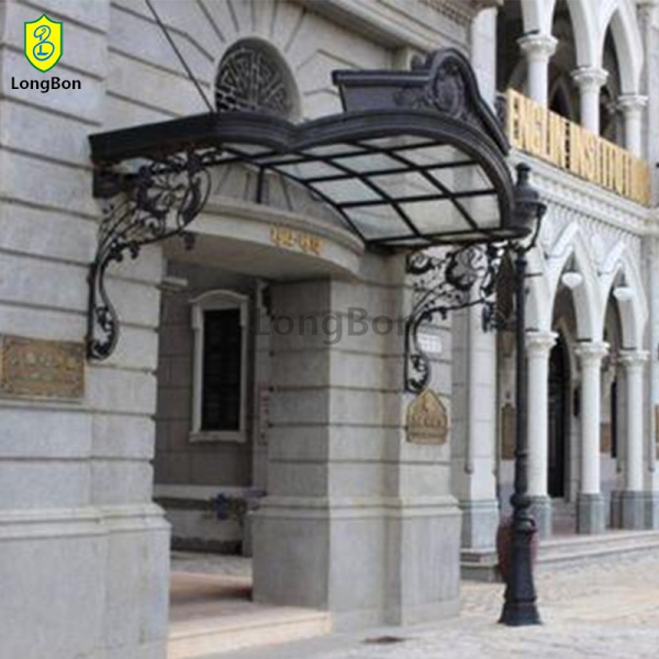 wrought iron awning 019