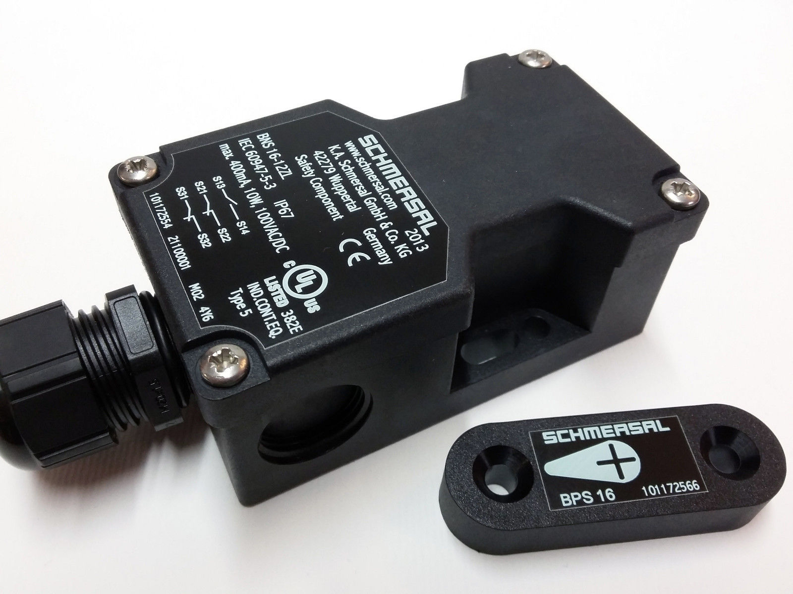 Schmersal 施迈赛 安全传感器 BNS 16-12ZL