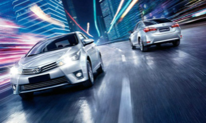 What are the components of a car lighting system?