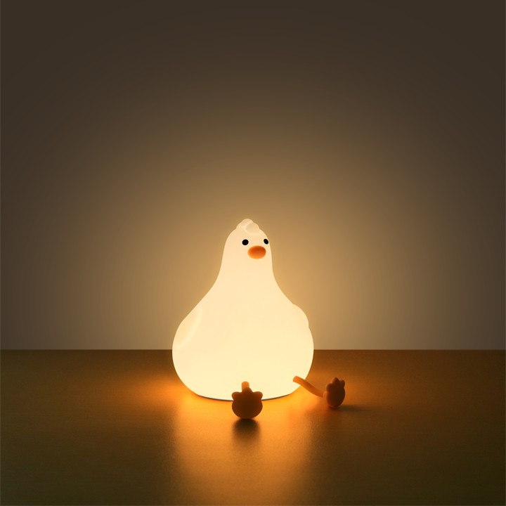 rechargeable led Squishy Night Light with Adjustable Brightness Soft Silicone Touch Lamp for Bedroom Kids Gift