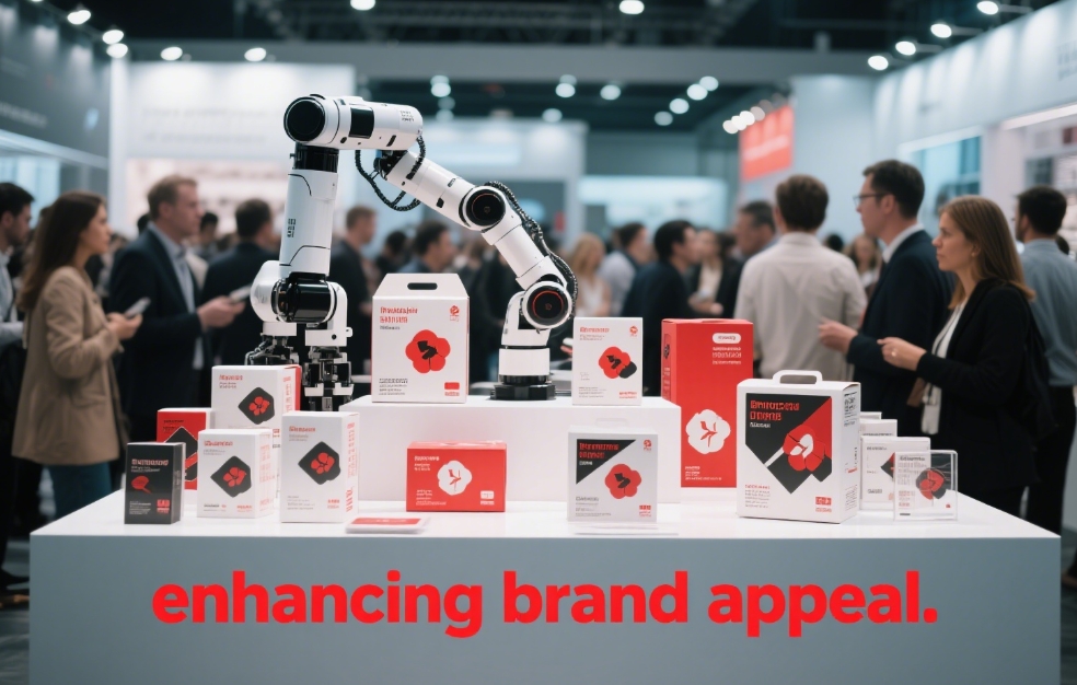 Customized packaging printed with robotic inkjet technology