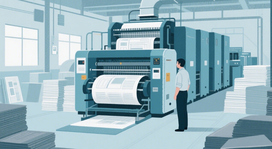 UK printing industry changes