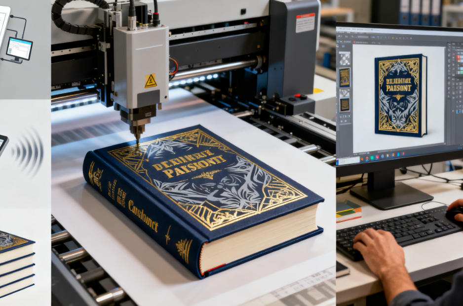 Hardcover book production