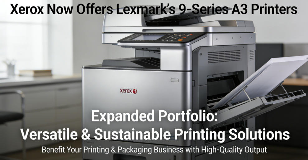 Xerox and Lexmark Partnership Xerox and Lexmark logos