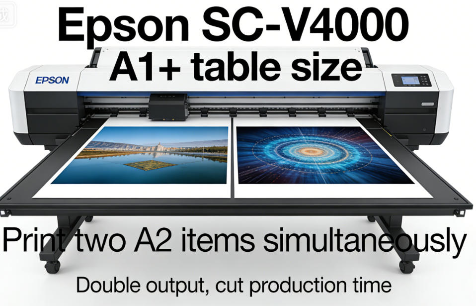 Is Epson’s New A1+ Flatbed Printer a Game-Changer for Your Print Shop?