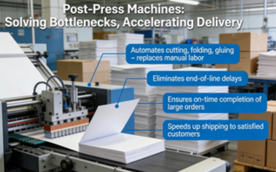 post press machine post press machine for bottleneck