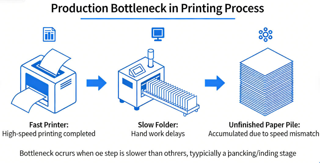 production bottleneck production bottleneck in printing