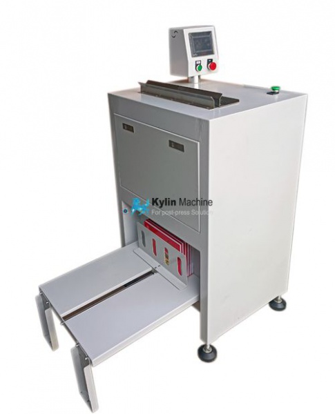 2023 Hard cover book pressing and creasing machine