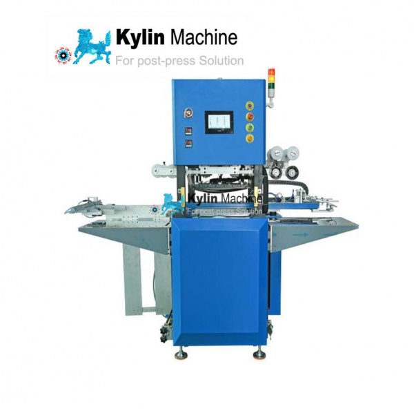 Auto hot stamp and thumb cutter