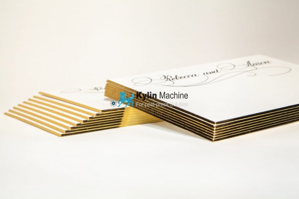 Book edge gilding machine 2021 version