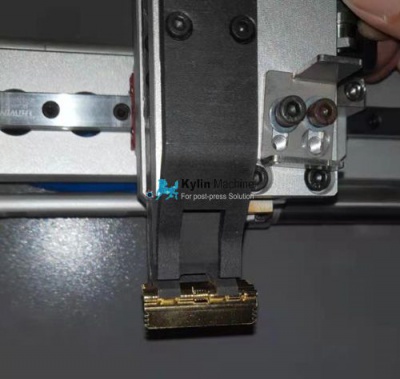 Coil spring attached machine
