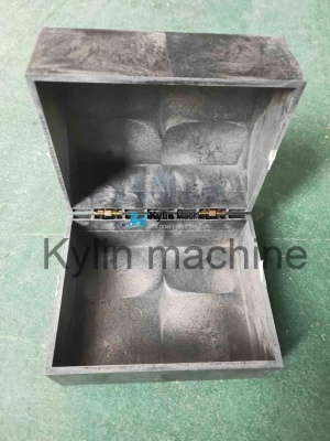 Coil spring attached machine