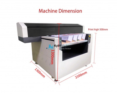 Book edge print machine