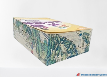 Book edge print machine