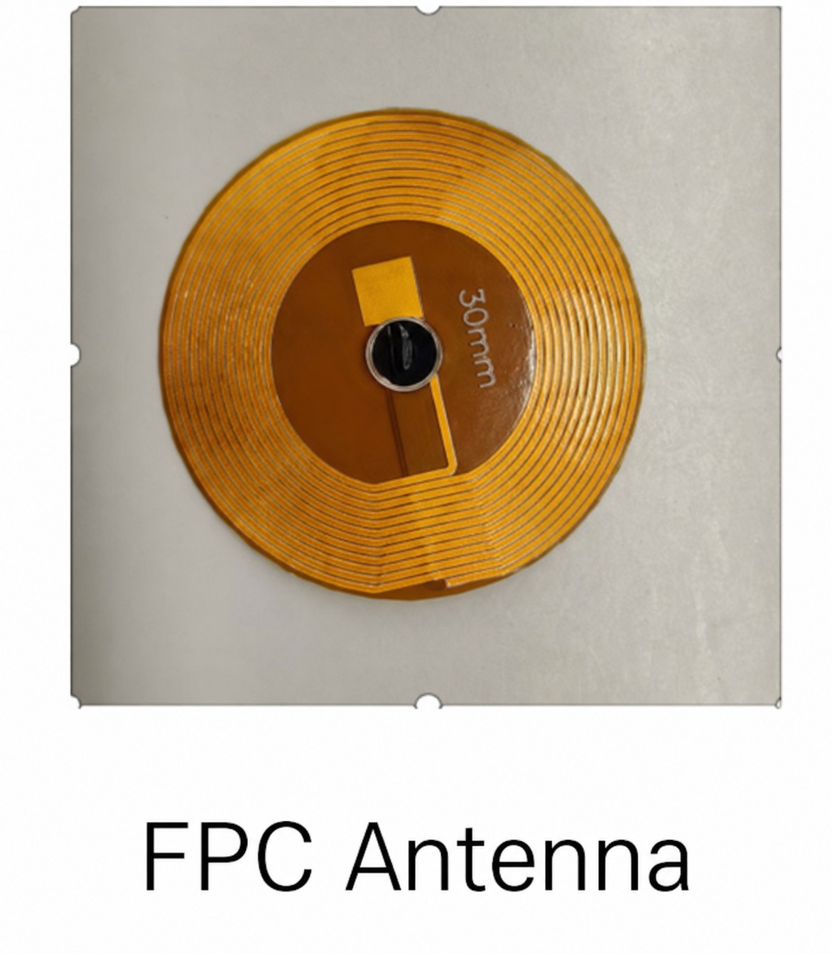 NFC e-ink phone case antenna RF tuning and vector network analyzer measurement setup
