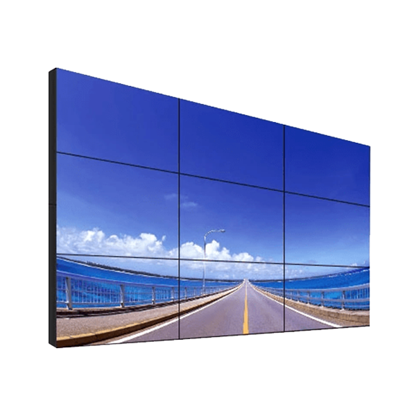 49 inch LCD video wall with ultra narrow bezel 500 nits 1920x1080 FHD indoor floor standing