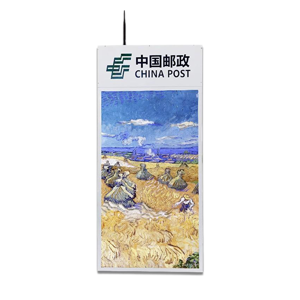 43inch hanging style double sided digital signage