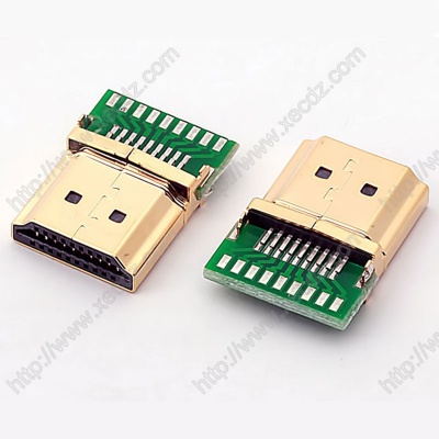 HDMI-19P-M带PCB