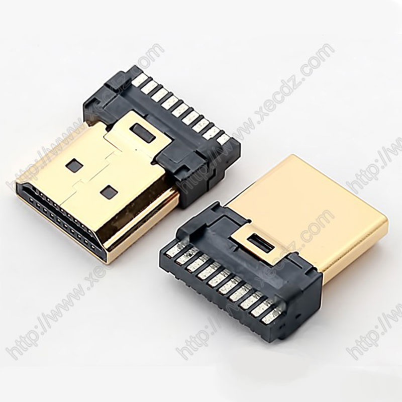 HDMI-19P-M焊线式