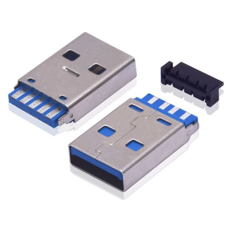 USB-3.0AM短体-注塑成型