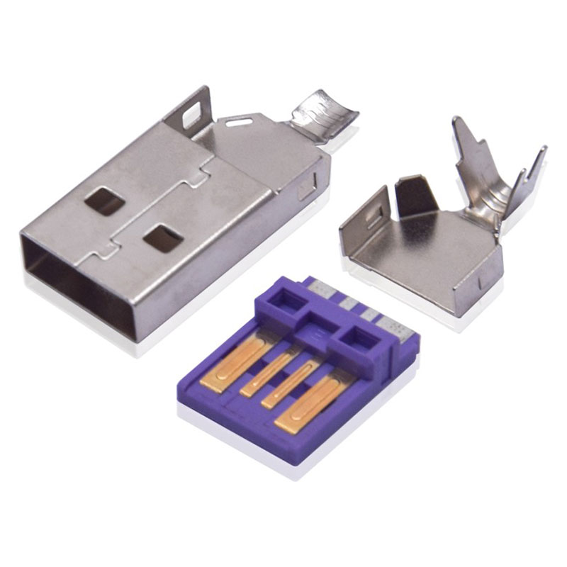 USB-2.0三件式大电流