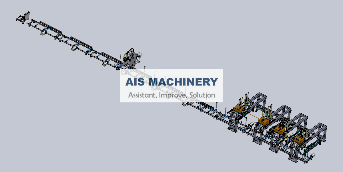 Automatic Steel Pipe Electromagnetic Palletizing Machine 