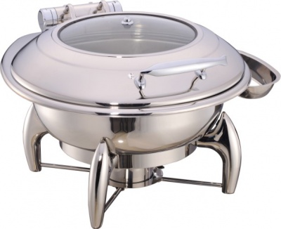 Stainless Steel Induction Chafer with Frame