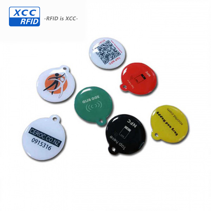 13.56MHz Custom Printable S50 RFID Smart NFC Epoxy Tag