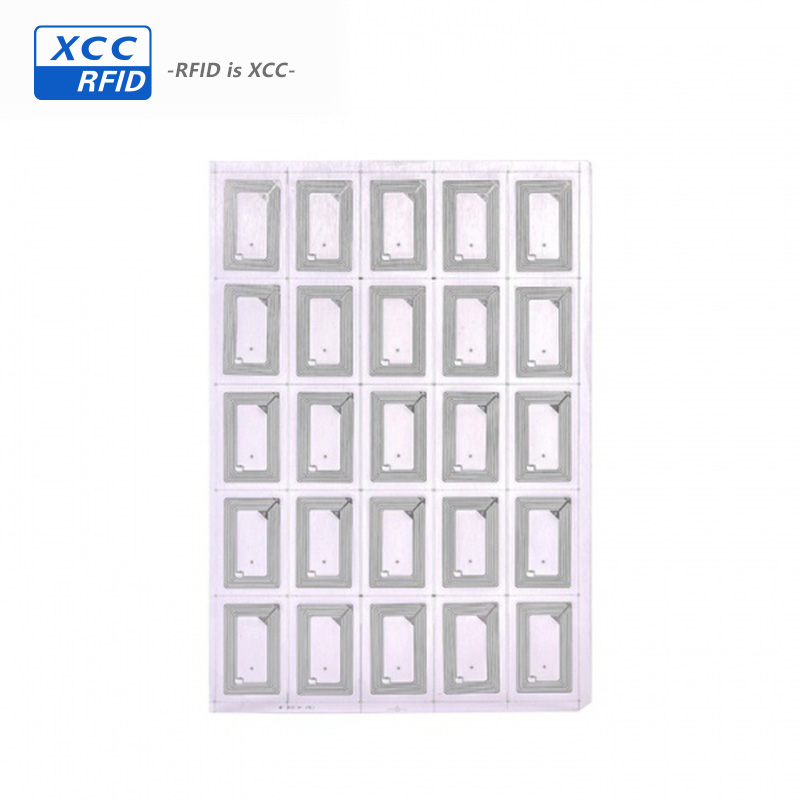 DESfire RFID Inlay Prelam Glossy Finished PVC Card Core Material