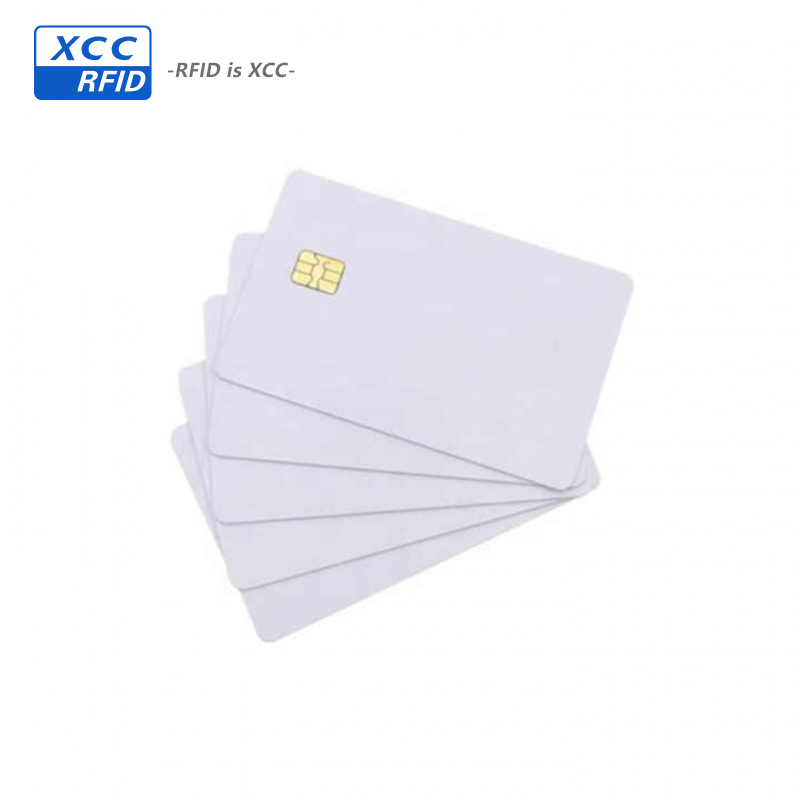  SLE Compatible FM 4428 Blank Cards Contact Smart Cards 