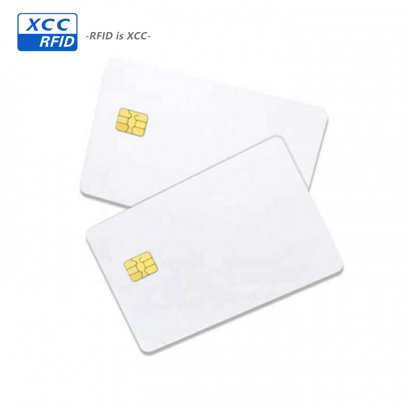  SLE Compatible FM 4428 Blank Cards Contact Smart Cards 