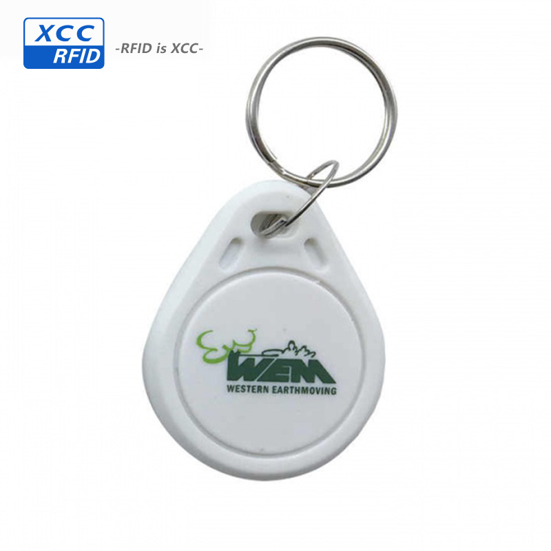 ABS keytag rfid keyfob NTAG213 13.56Mhz for hotel room for apartment