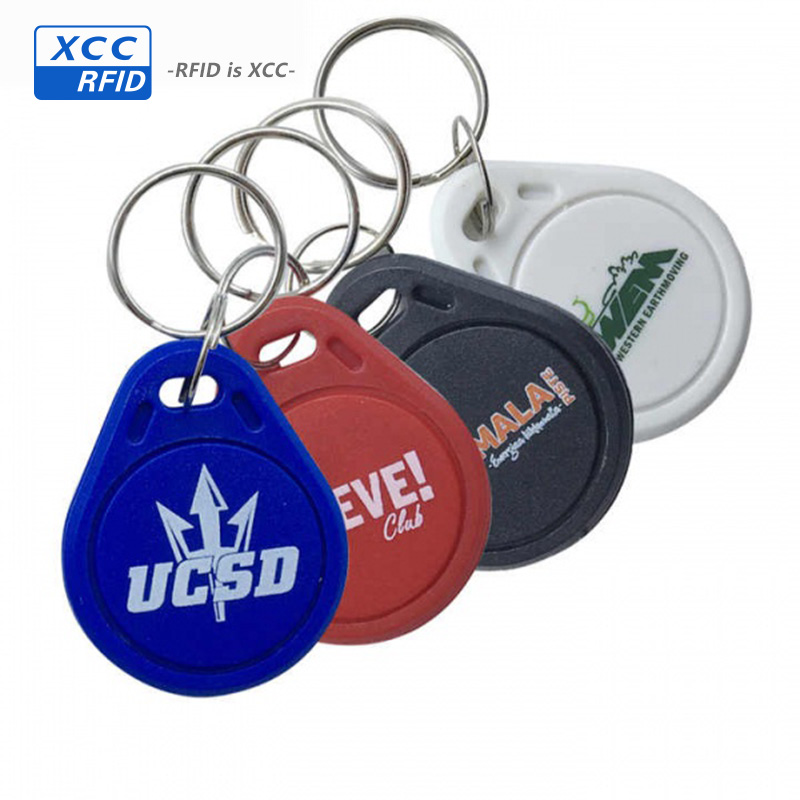 ABS keytag rfid keyfob NTAG213 13.56Mhz for hotel room for apartment