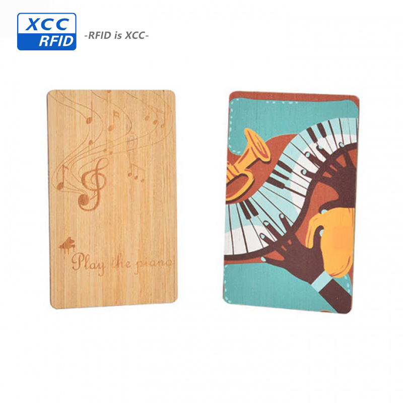Desfire EV1 RFID NFC Business Smart Wooden Card