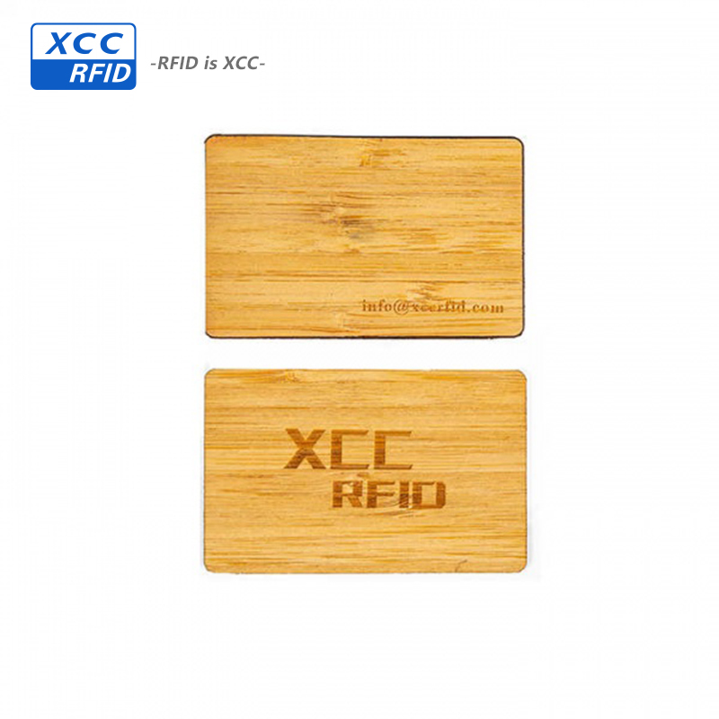 Factory Price Bamboo and wood NFC cards Accept Customized 