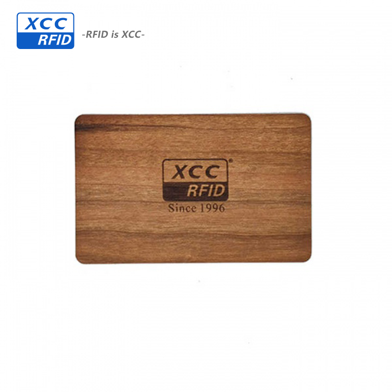 Factory Price Bamboo and wood NFC cards Accept Customized 