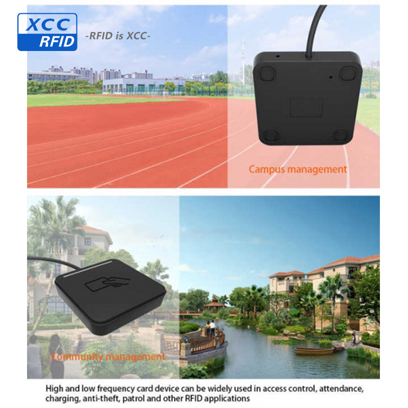 Long Range Dual Frequency desktop RFID Card Reader