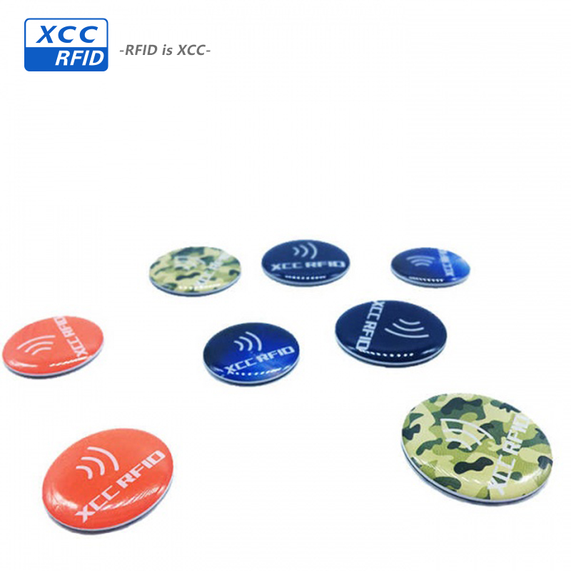 Waterproof custom logo small epoxy custom nfc tag