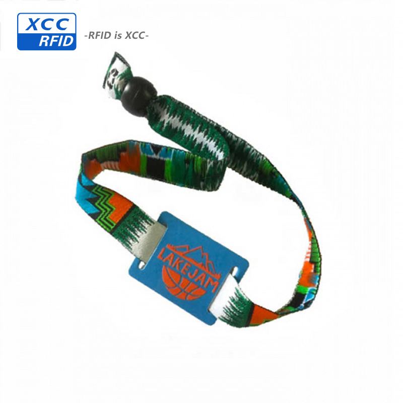 smart nfc promotional wristbands with logo custom