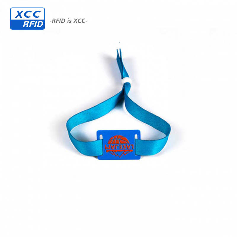 smart nfc promotional wristbands with logo custom