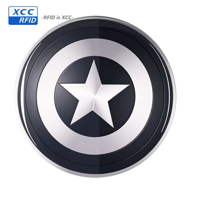 smart customized logo custom cheap small epoxy stickers nfc tags