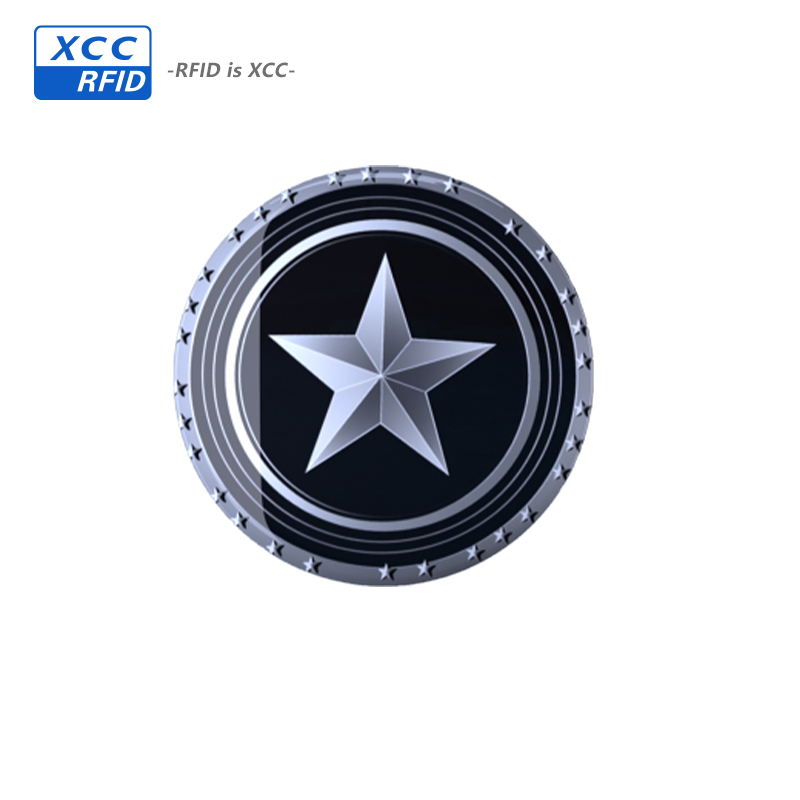 smart customized logo custom cheap small epoxy stickers nfc tags