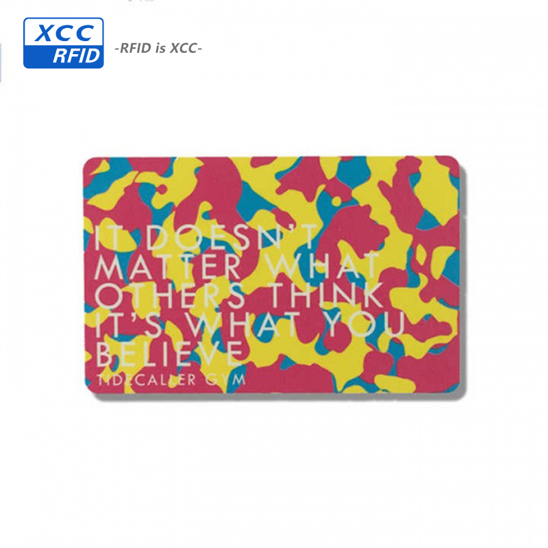 Social Media GIFT ID printing Plastic pvc NFC Business card