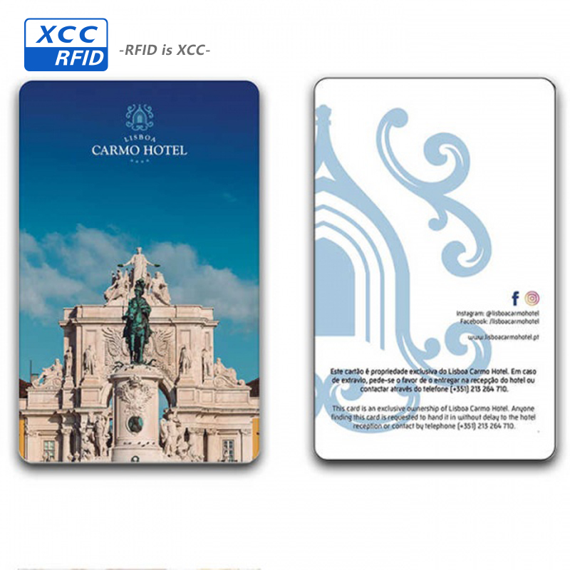 Customized 13.56Mhz 4K rfid Hotel Key Card