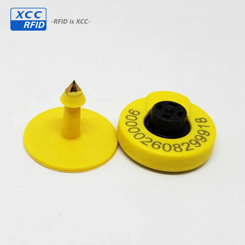 cow pig cattle em4305 tag rfid best animal ear tag