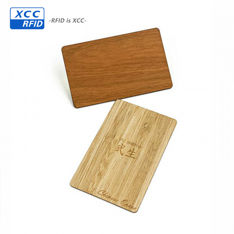 gift card price smart custom vip security Access Control rfid nfc wooden